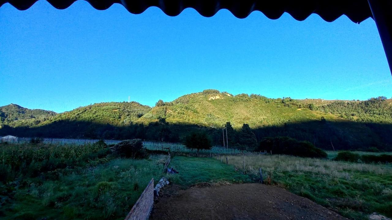 Hospedaje Y Camping Del Rio Monguí Esterno foto