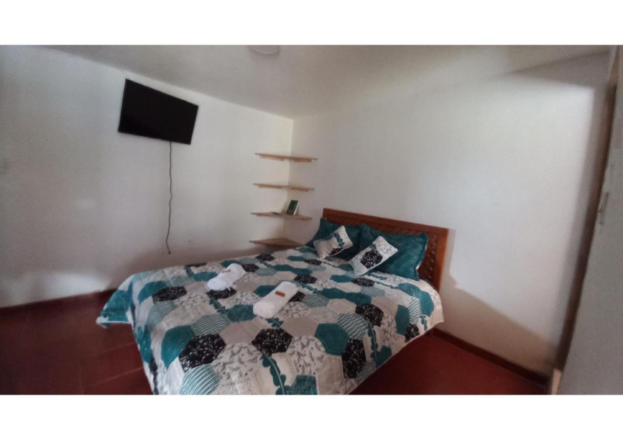 Hospedaje Y Camping Del Rio Monguí Esterno foto