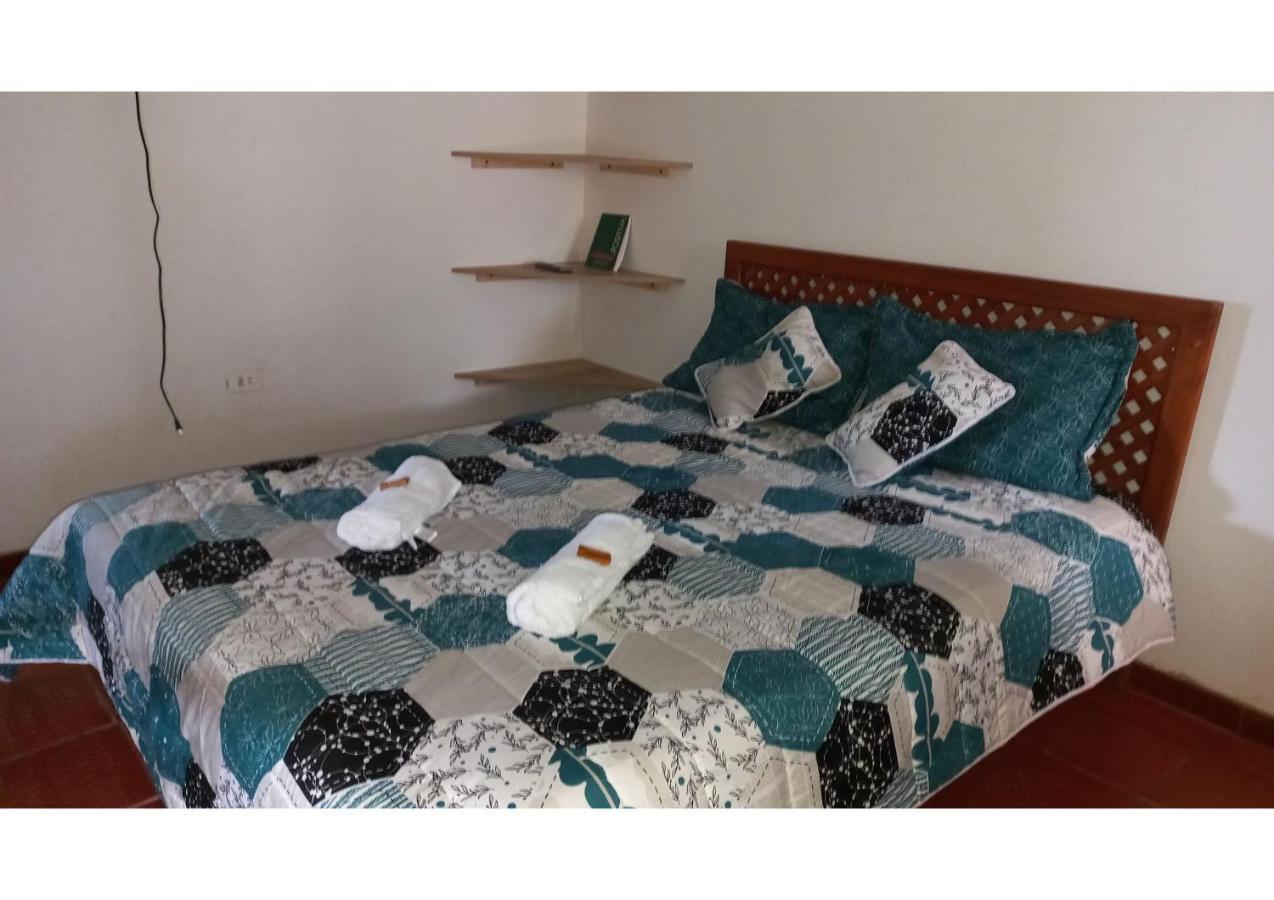 Hospedaje Y Camping Del Rio Monguí Esterno foto