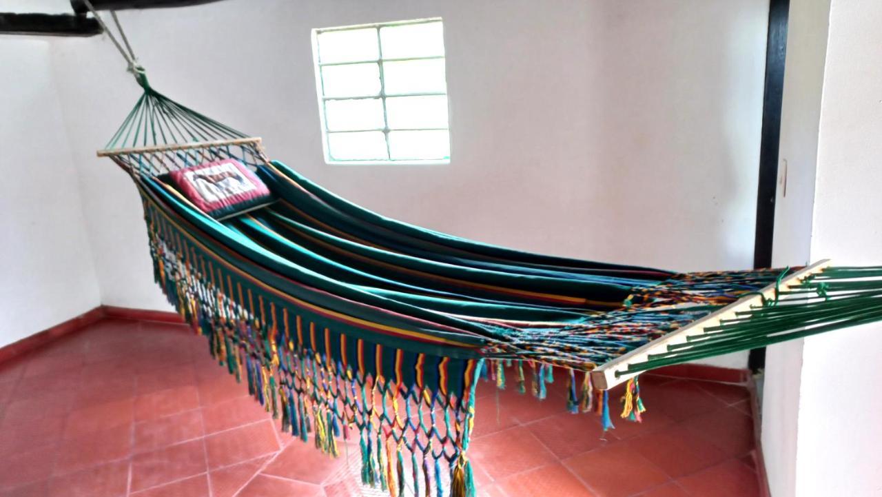 Hospedaje Y Camping Del Rio Monguí Esterno foto