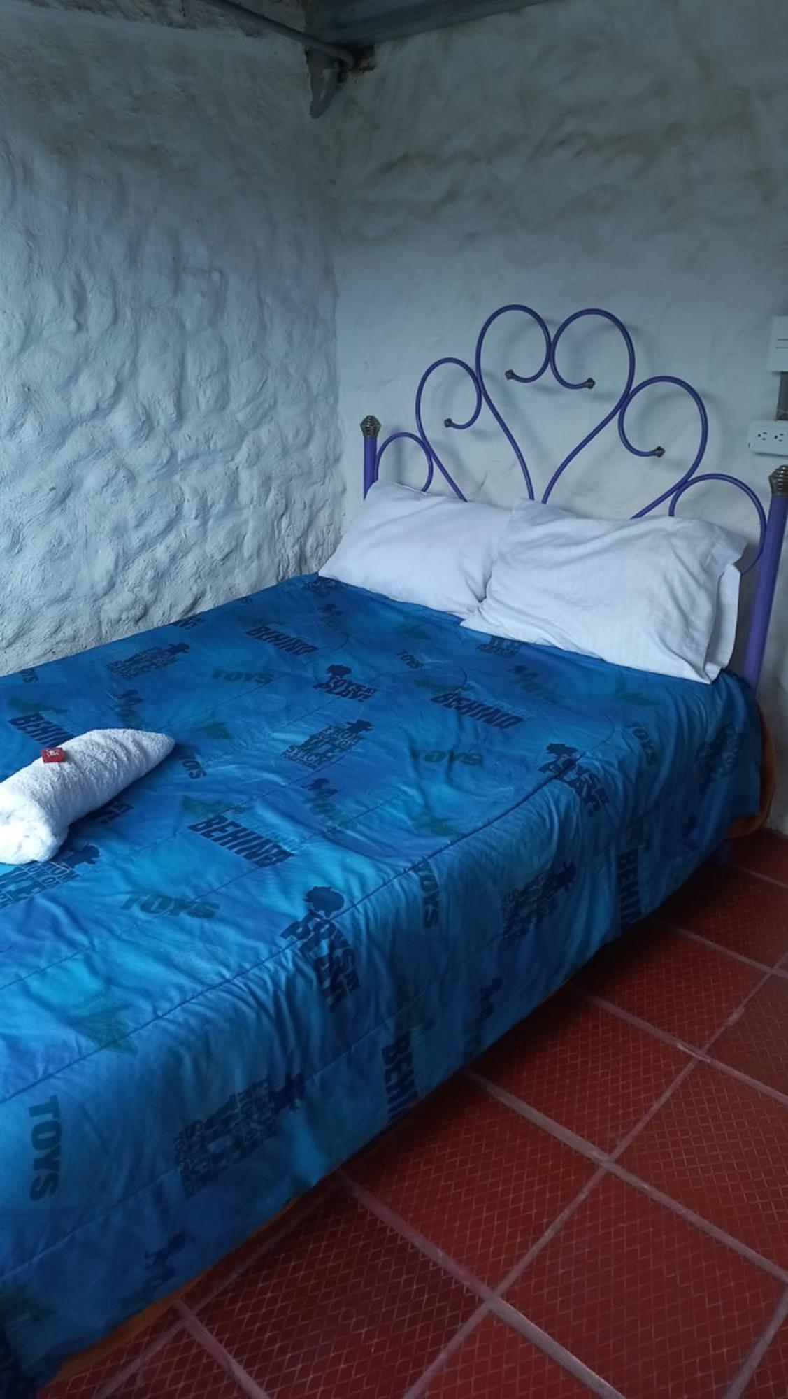 Hospedaje Y Camping Del Rio Monguí Esterno foto