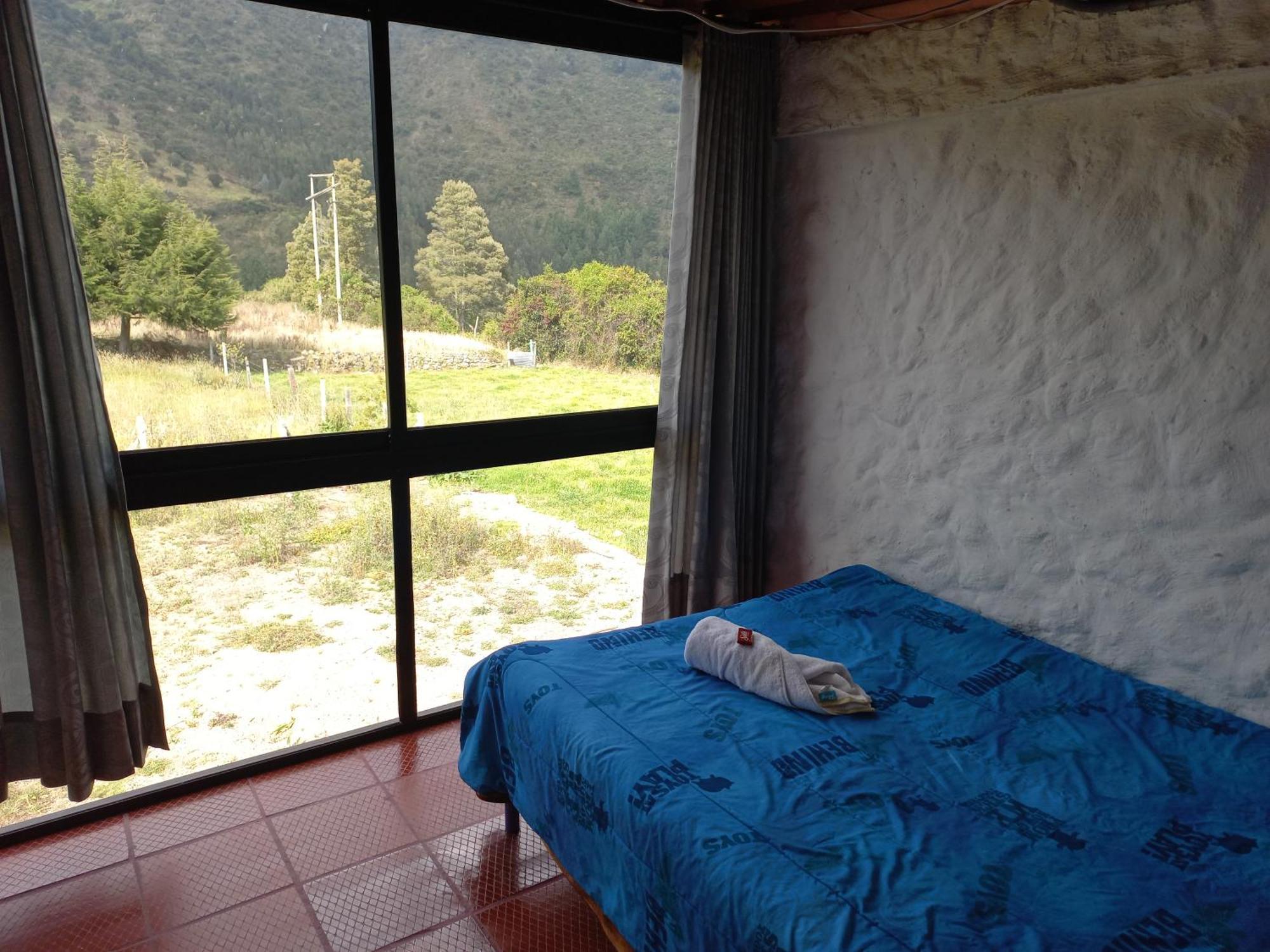 Hospedaje Y Camping Del Rio Monguí Esterno foto