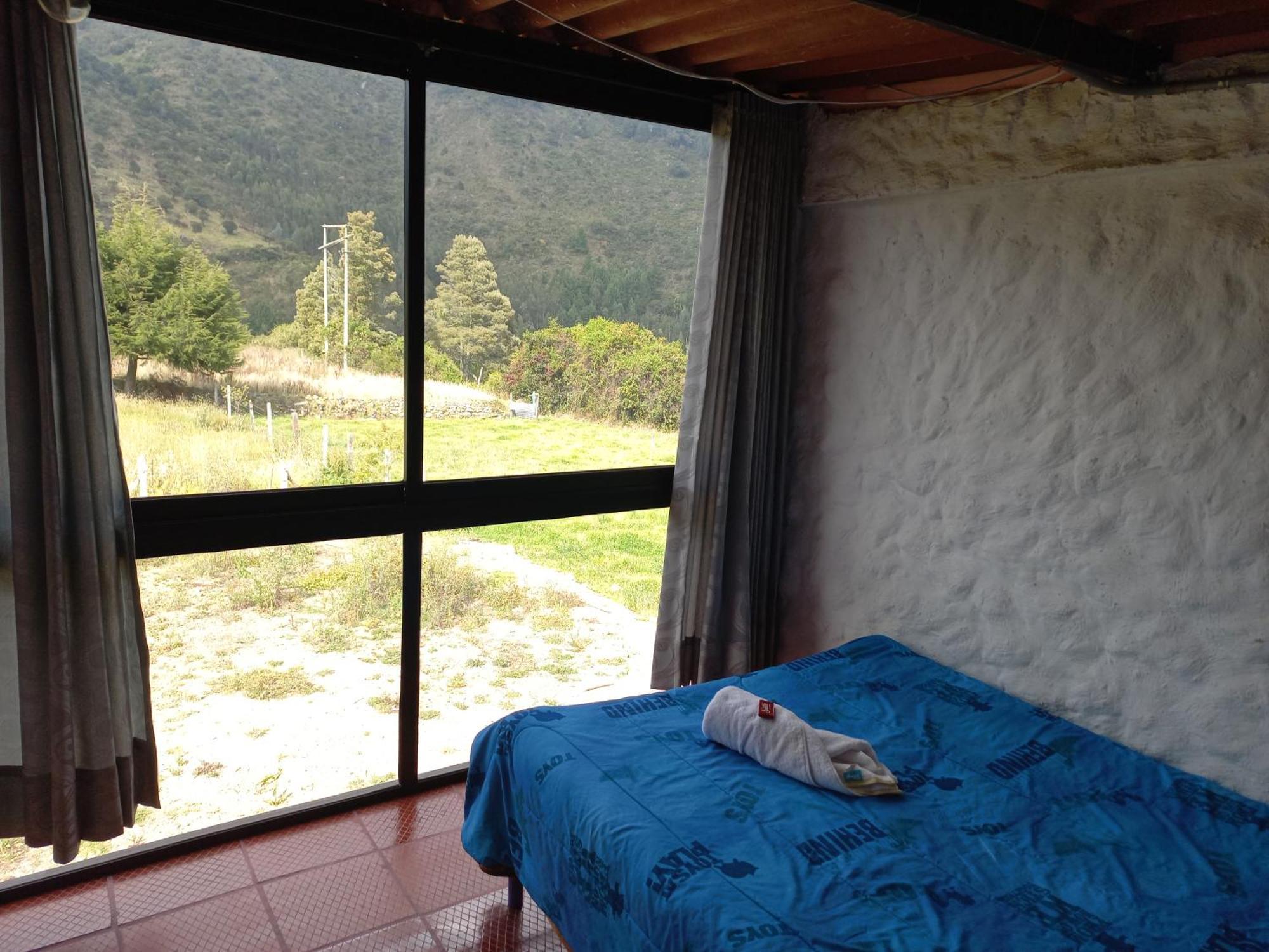 Hospedaje Y Camping Del Rio Monguí Esterno foto