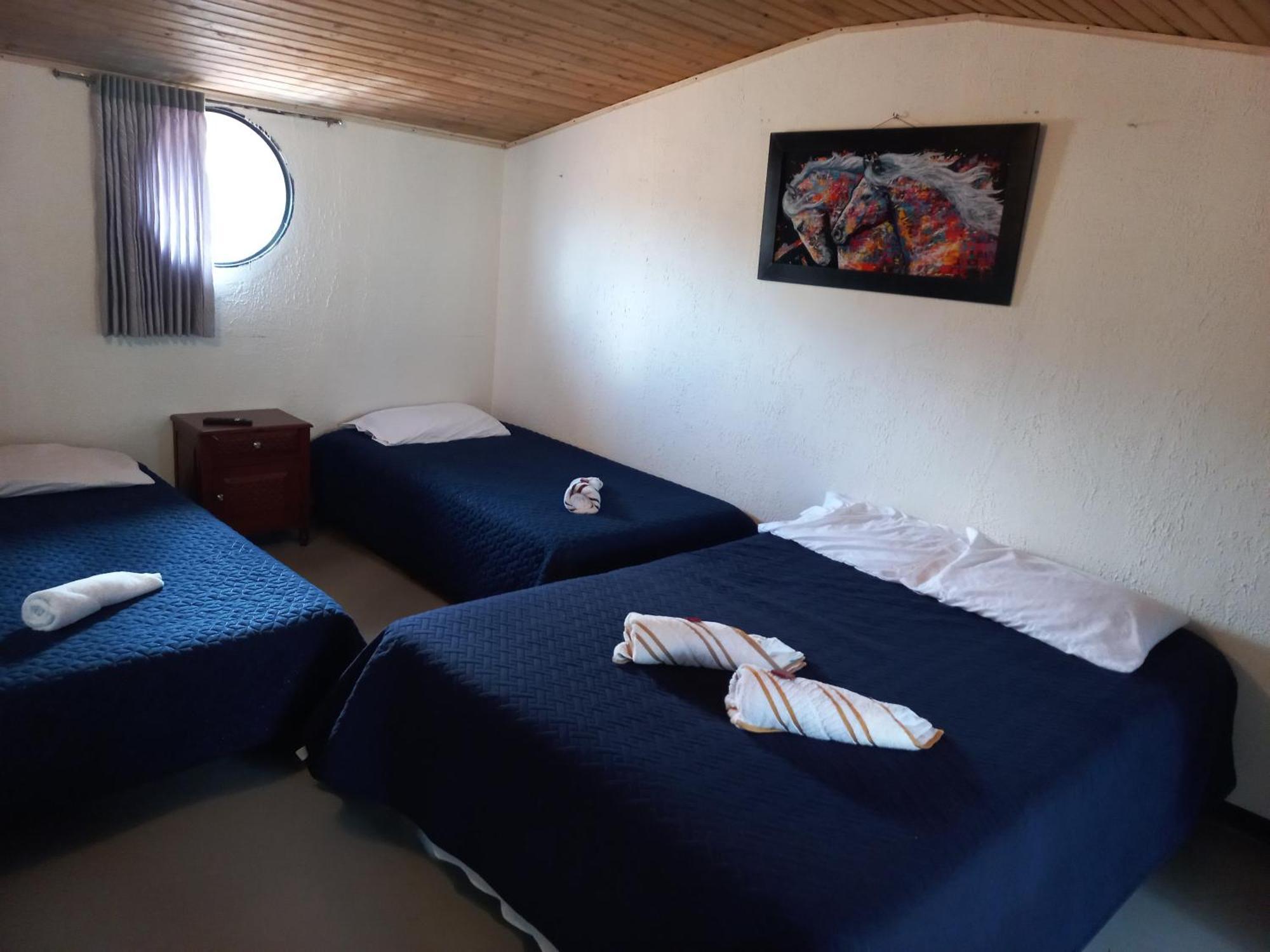 Hospedaje Y Camping Del Rio Monguí Esterno foto
