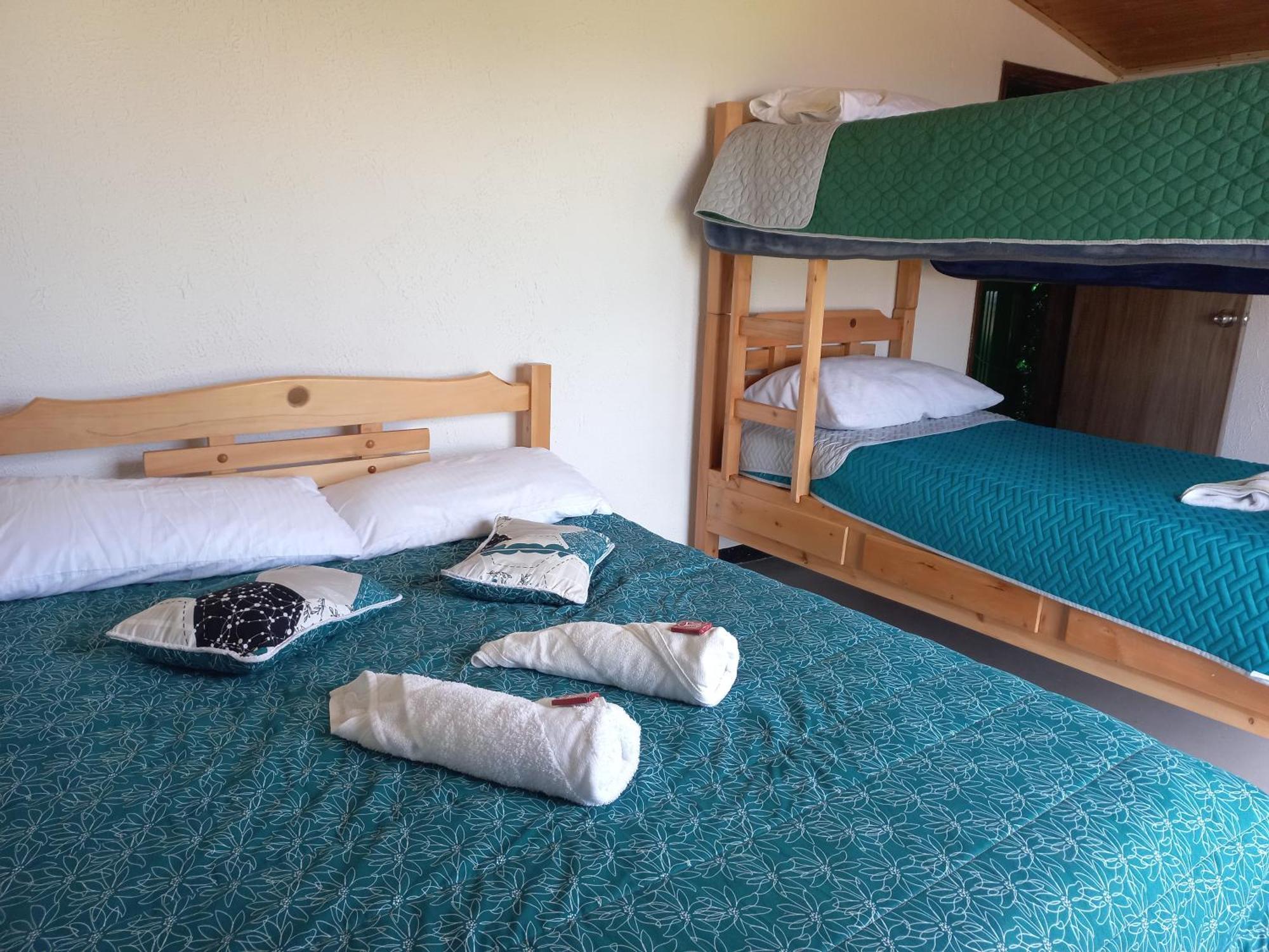 Hospedaje Y Camping Del Rio Monguí Esterno foto