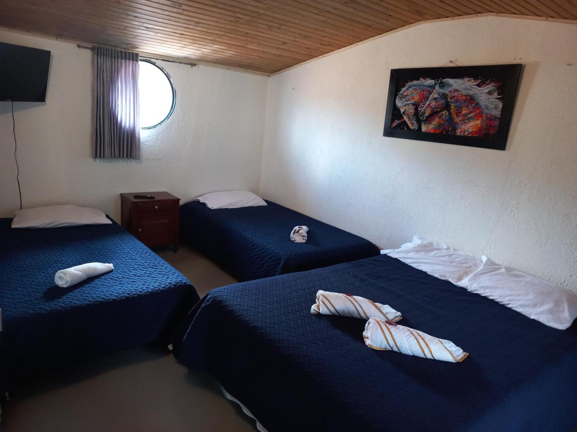Hospedaje Y Camping Del Rio Monguí Esterno foto