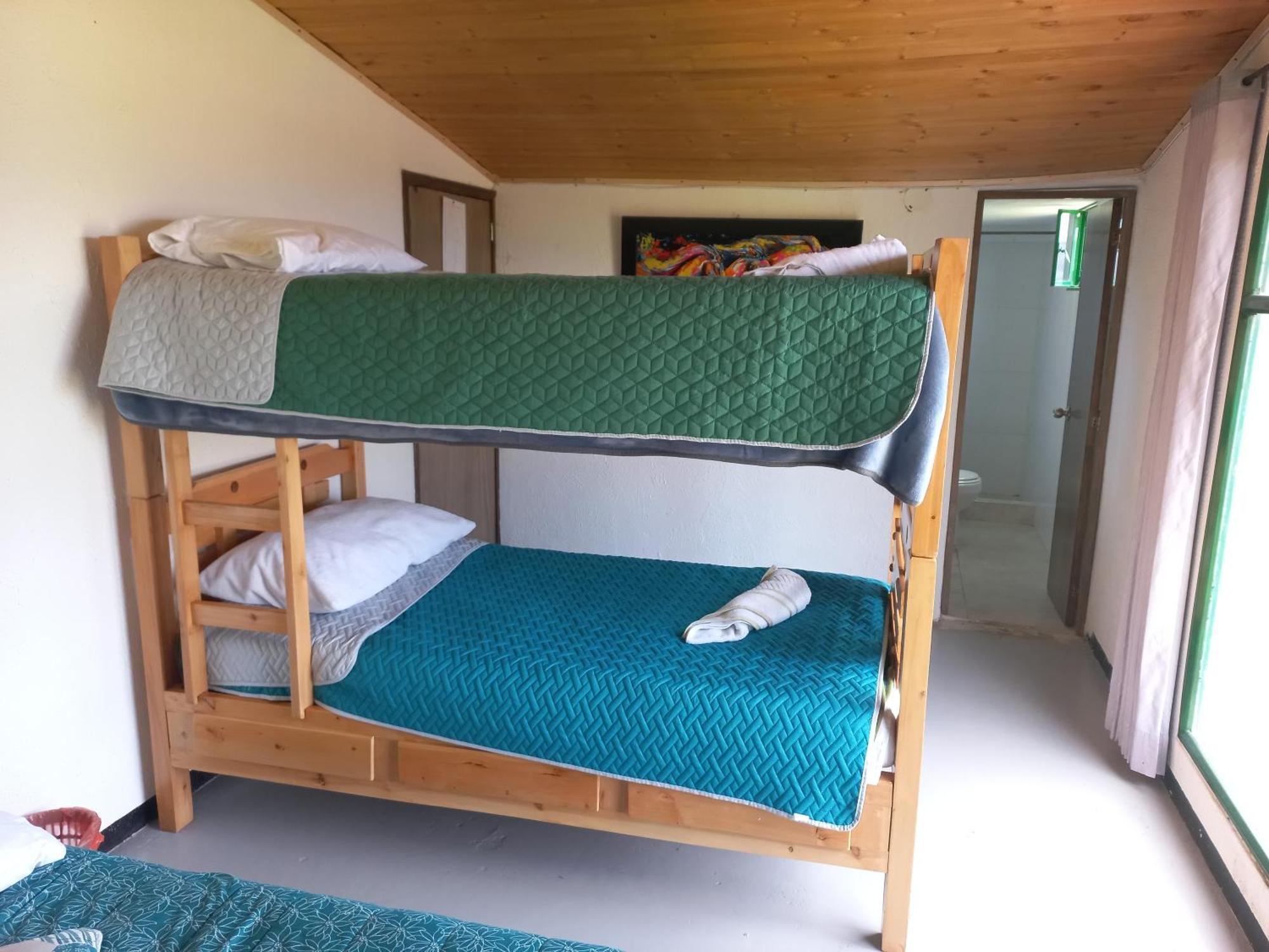Hospedaje Y Camping Del Rio Monguí Esterno foto