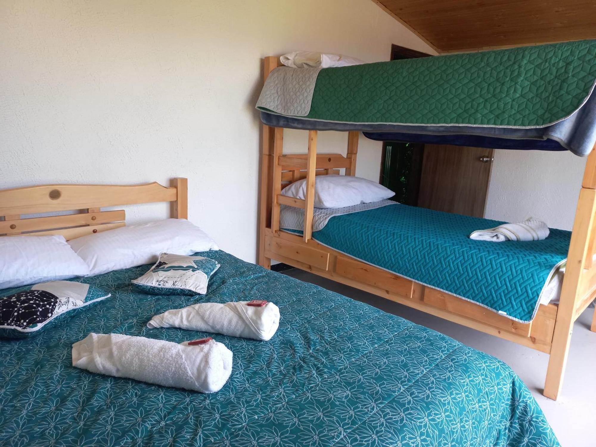 Hospedaje Y Camping Del Rio Monguí Esterno foto