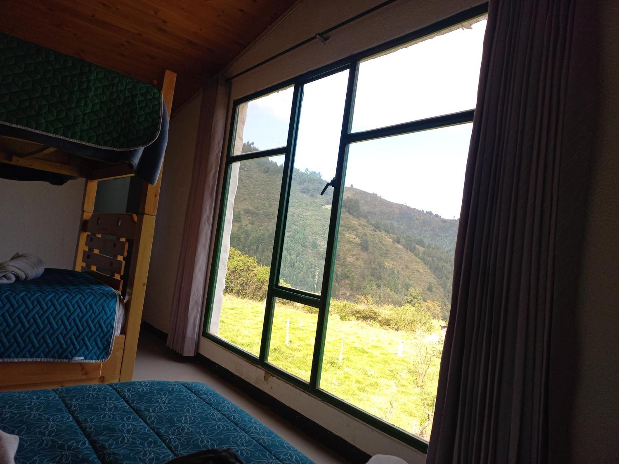 Hospedaje Y Camping Del Rio Monguí Esterno foto