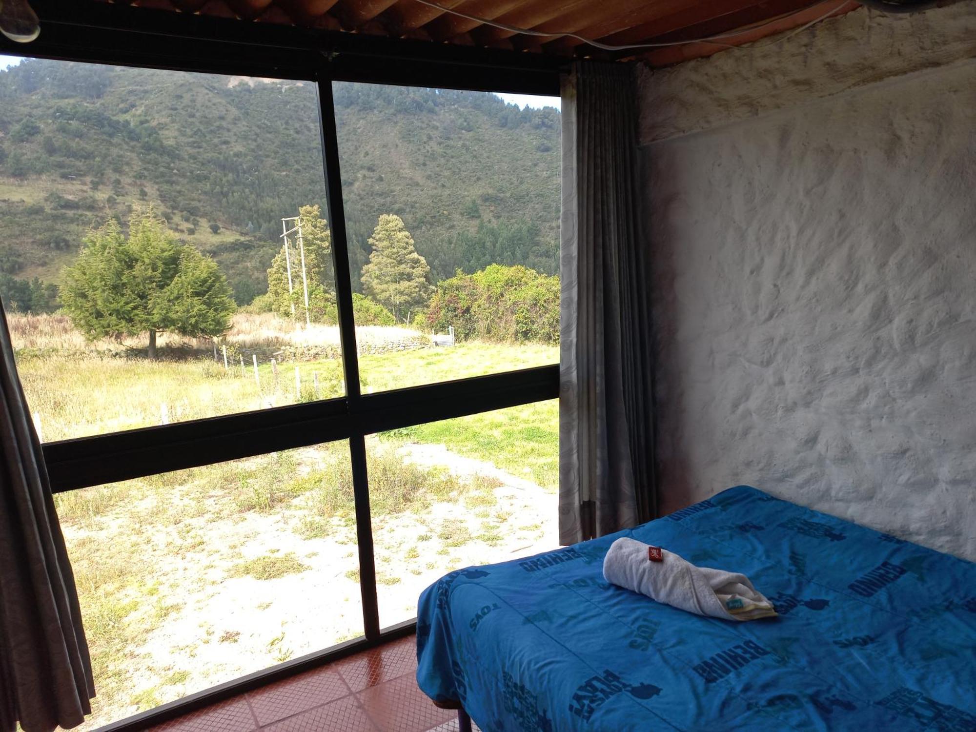 Hospedaje Y Camping Del Rio Monguí Esterno foto