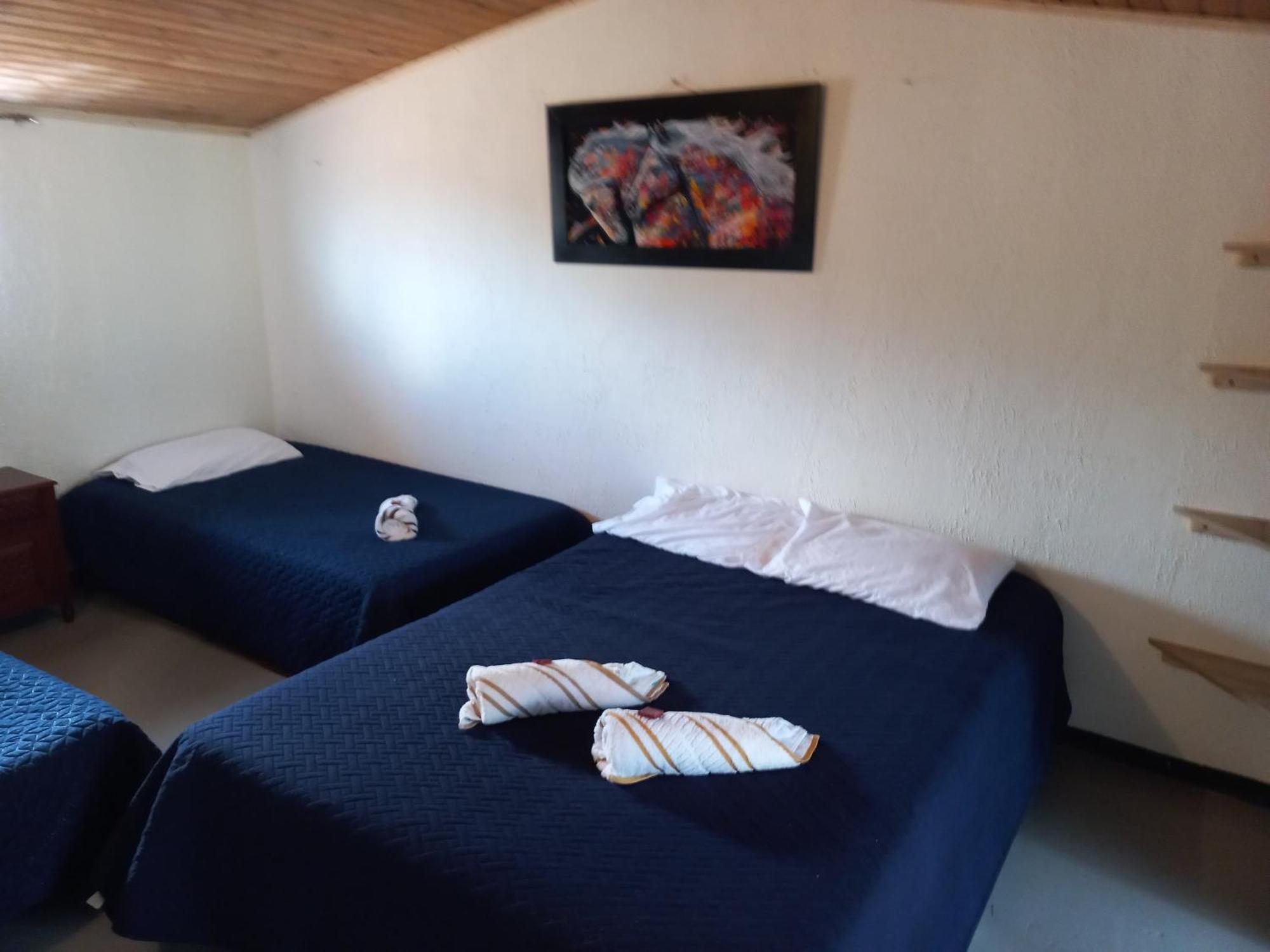 Hospedaje Y Camping Del Rio Monguí Esterno foto